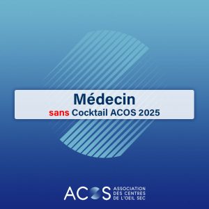 Place Acos 2025 Médecin Sans Cocktail